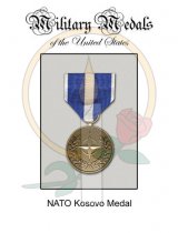 Medal Card, NATO Kosovo