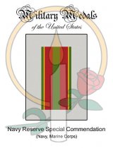 Medal Card, Navy Reserve Special Commendation