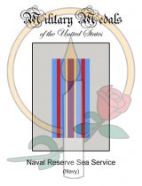 Medal Card, Naval Reserve Sea Service