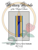 Medal Card, Basic Military Traning Honor Grad