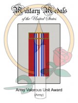 Medal Card, Army Valorous Unit Award