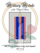 Medal Card, Air and Space Outstanding Unit Award