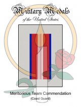 Medal Card, Meritorious Team Commendation