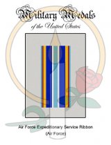 Medal Card, Air and Space Expeditionary Service Ribbon