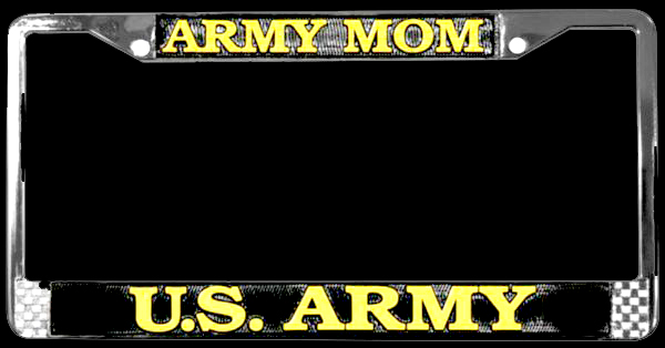 License Frame, Army Mom