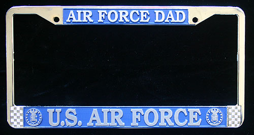 License Frame, Air Force Dad