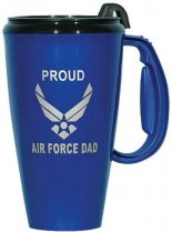 Proud Air Force DAD Travel Mug