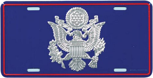USAF Officer Crest License Plate