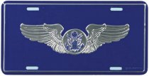 USAF Aircrew (Enlisted) License Plate