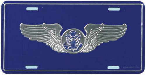 USAF Aircrew (Enlisted) License Plate