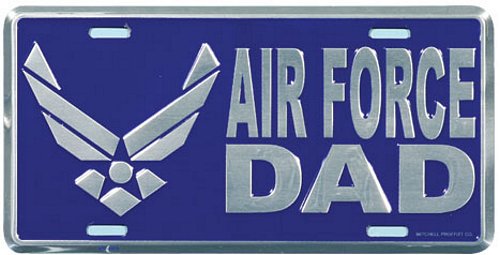 Air Force DAD License Plate