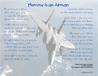 Mommy is an Airman