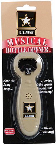 U.S. Army Star Musical Bottle Opener