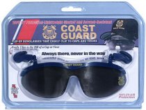 Coast Guard Clip On Eyewear For Caps