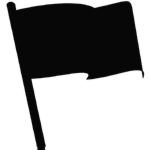 Die Cut, Wavy Flag